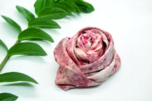 Load image into Gallery viewer, Botanically Dyed Mulberry Silk Pillowcase