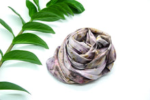 Load image into Gallery viewer, Botanically Dyed Mulberry Silk Pillowcase