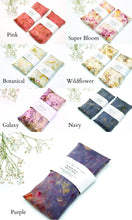 Load image into Gallery viewer, Botanically Dyed Charmeuse Silk Eye Pillow