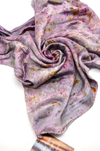 Load image into Gallery viewer, Botanically Dyed Silk Bandana