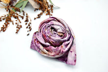 Load image into Gallery viewer, Botanically Dyed Mulberry Silk Pillowcase