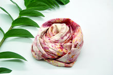 Load image into Gallery viewer, Botanically Dyed Mulberry Silk Pillowcase