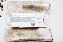 Load image into Gallery viewer, Botanically Dyed Mulberry Silk Pillowcase