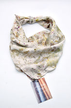 Load image into Gallery viewer, Botanically Dyed Silk Bandana