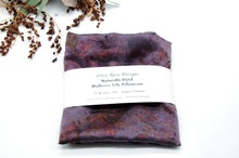 Load image into Gallery viewer, Botanically Dyed Mulberry Silk Pillowcase