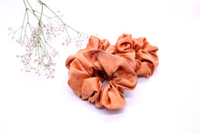 Load image into Gallery viewer, Botanically Dyed Silk Scrunchies