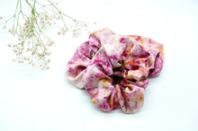 Load image into Gallery viewer, Botanically Dyed Silk Scrunchies