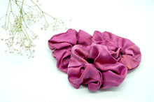 Load image into Gallery viewer, Botanically Dyed Silk Scrunchies