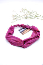 Load image into Gallery viewer, Botanically Dyed Silk Headbands