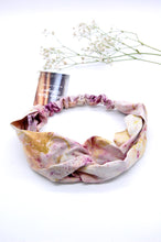 Load image into Gallery viewer, Botanically Dyed Silk Headbands