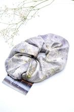 Load image into Gallery viewer, Botanically Dyed Large Silk Scrunchies