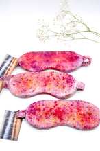Load image into Gallery viewer, Botanically Dyed Mulberry Silk Eye Mask