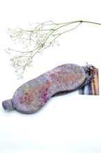 Load image into Gallery viewer, Botanically Dyed Mulberry Silk Eye Mask