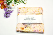 Load image into Gallery viewer, Botanically Dyed Mulberry Silk Pillowcase