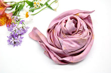 Load image into Gallery viewer, Botanically Dyed Mulberry Silk Pillowcase