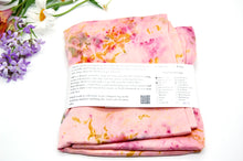 Load image into Gallery viewer, Botanically Dyed Mulberry Silk Pillowcase