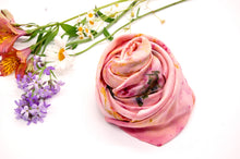 Load image into Gallery viewer, Botanically Dyed Mulberry Silk Pillowcase