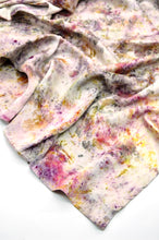 Load image into Gallery viewer, Botanically Dyed Mulberry Silk Pillowcase