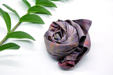 Load image into Gallery viewer, Botanically Dyed Mulberry Silk Pillowcase