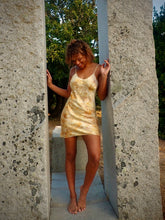 Load image into Gallery viewer, Charmeuse Silk Slip - Super Bloom