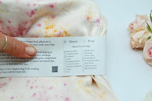 Load image into Gallery viewer, Botanically Dyed Mulberry Silk Pillowcase