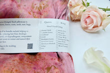 Load image into Gallery viewer, Botanically Dyed Mulberry Silk Pillowcase