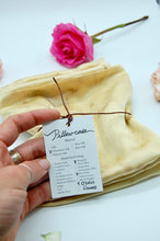 Load image into Gallery viewer, Botanically Dyed Mulberry Silk Pillowcase