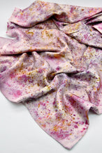 Load image into Gallery viewer, Botanically Dyed Mulberry Silk Pillowcase