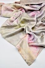 Load image into Gallery viewer, Botanically Dyed Mulberry Silk Pillowcase