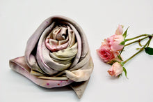 Load image into Gallery viewer, Botanically Dyed Mulberry Silk Pillowcase