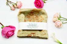 Load image into Gallery viewer, Botanically Dyed Mulberry Silk Pillowcase