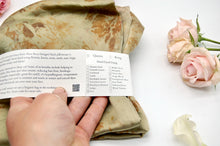 Load image into Gallery viewer, Botanically Dyed Mulberry Silk Pillowcase