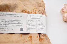 Load image into Gallery viewer, Botanically Dyed Mulberry Silk Pillowcase