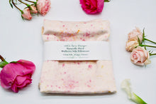 Load image into Gallery viewer, Botanically Dyed Mulberry Silk Pillowcase