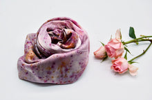 Load image into Gallery viewer, Botanically Dyed Mulberry Silk Pillowcase