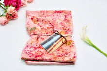 Load image into Gallery viewer, KING SIZE Botanically Dyed Mulberry Silk Pillowcase