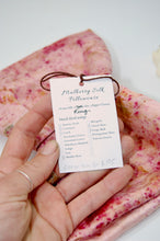 Load image into Gallery viewer, KING SIZE Botanically Dyed Mulberry Silk Pillowcase