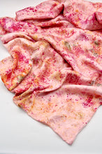 Load image into Gallery viewer, KING SIZE Botanically Dyed Mulberry Silk Pillowcase