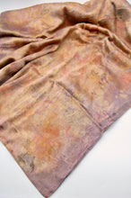 Load image into Gallery viewer, Botanically Dyed Mulberry Silk Pillowcase