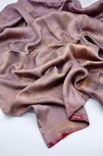 Load image into Gallery viewer, Botanically Dyed Mulberry Silk Pillowcase