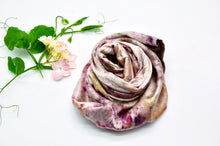 Load image into Gallery viewer, Botanically Dyed Mulberry Silk Pillowcase