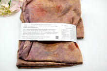 Load image into Gallery viewer, Botanically Dyed Mulberry Silk Pillowcase