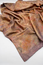 Load image into Gallery viewer, Botanically Dyed Mulberry Silk Pillowcase
