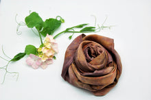 Load image into Gallery viewer, Botanically Dyed Mulberry Silk Pillowcase