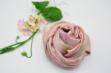 Load image into Gallery viewer, Botanically Dyed Mulberry Silk Pillowcase