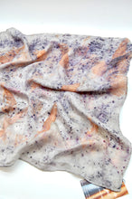 Load image into Gallery viewer, Botanically Dyed Silk Bandana - Habotai Silk