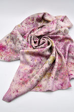 Load image into Gallery viewer, KING SIZE Botanically Dyed Mulberry Silk Pillowcase
