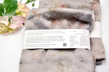 Load image into Gallery viewer, Botanically Dyed Mulberry Silk Pillowcase