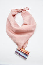 Load image into Gallery viewer, Botanically Dyed Silk Bandana - Habotai Silk