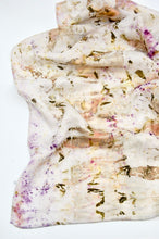 Load image into Gallery viewer, Botanically Dyed Silk Bandana - Habotai Silk